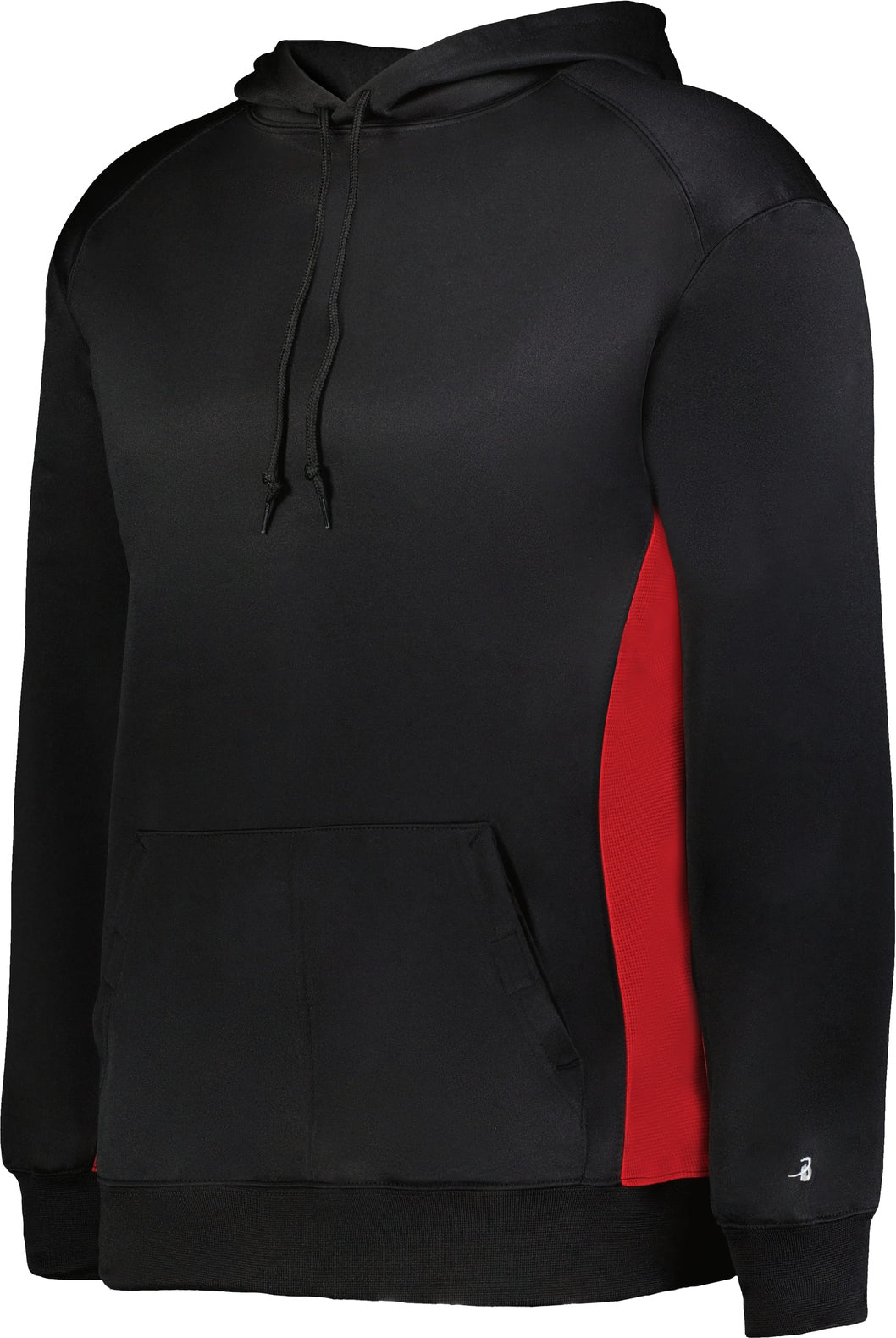 BA BLACK/RED PERFORMANCE FLEECE HOODIE