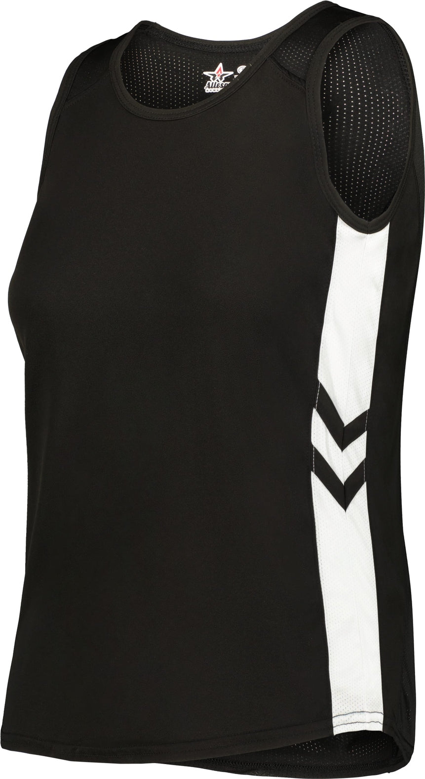 BA BLACK/WHITE LADIES MEDAL TRACK TOP