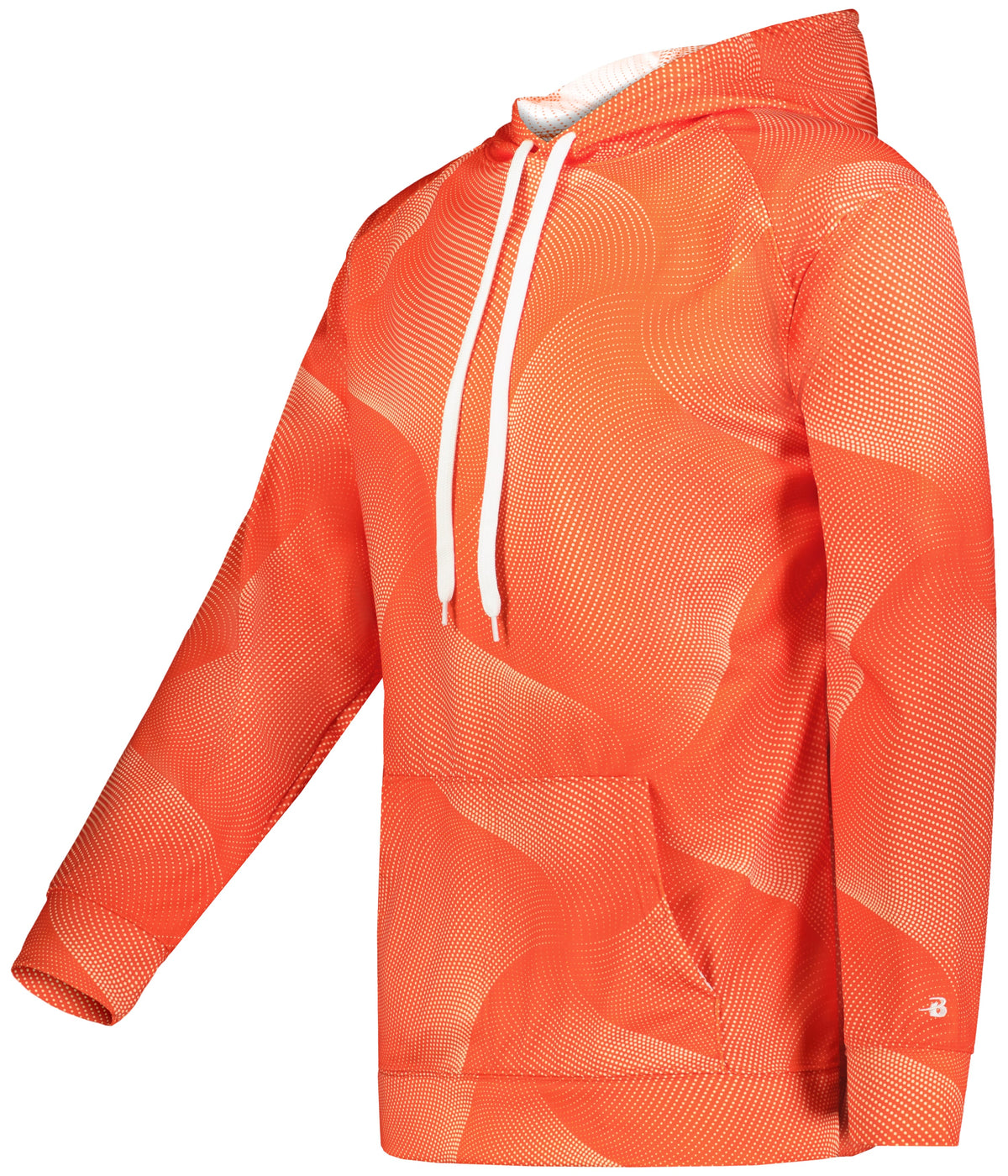 BA BURNT ORANGE WARP WARP HOOD