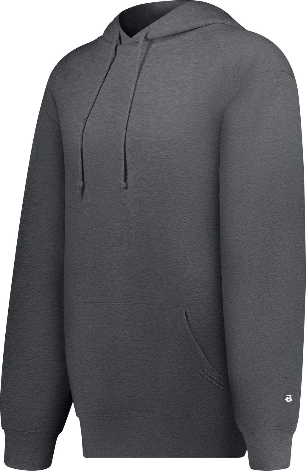 BA CHARCOAL ATHLETIC FLEECE HOODIE