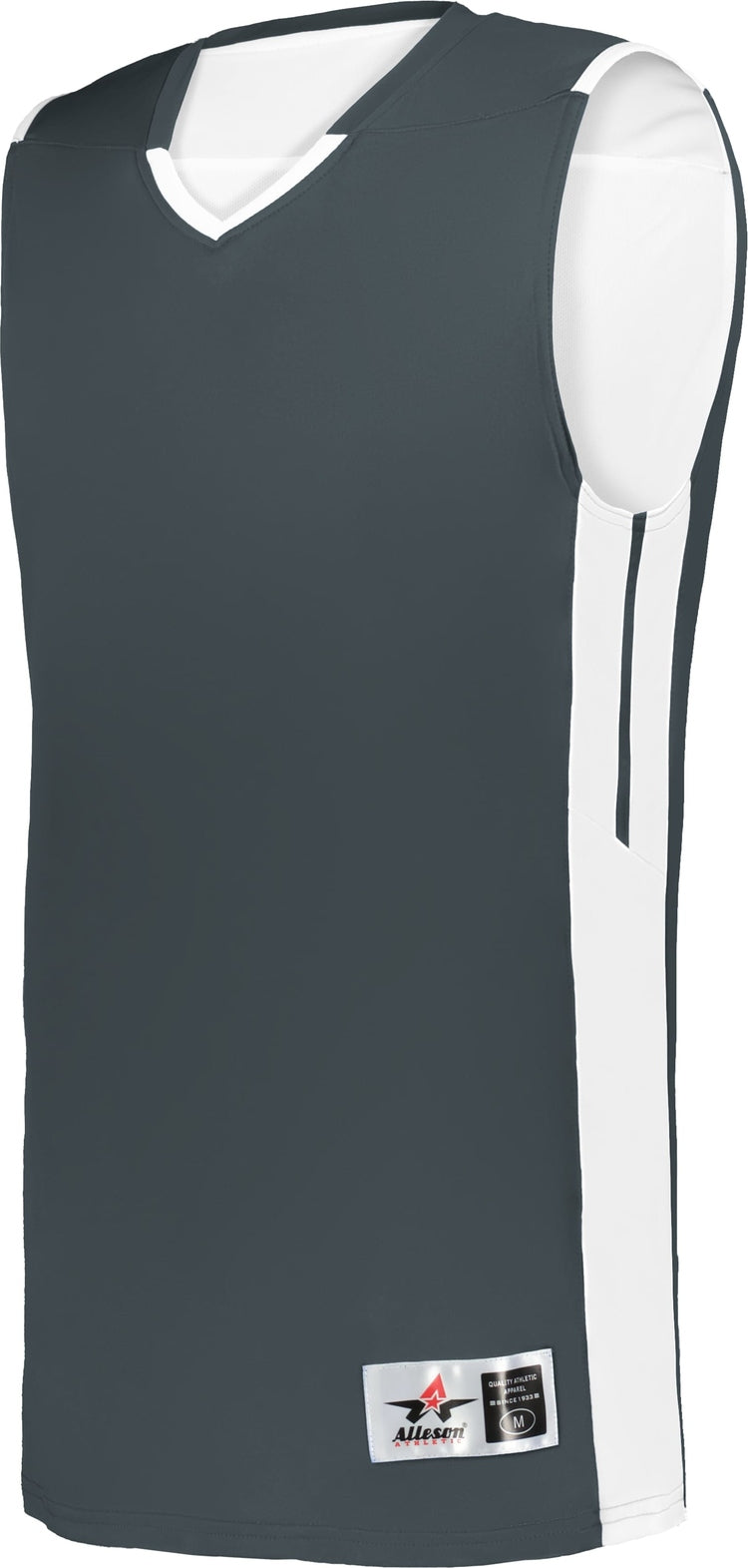 BA CHARCOAL SOLID/WHITE YOUTH CROSS OVER REVERSIBL