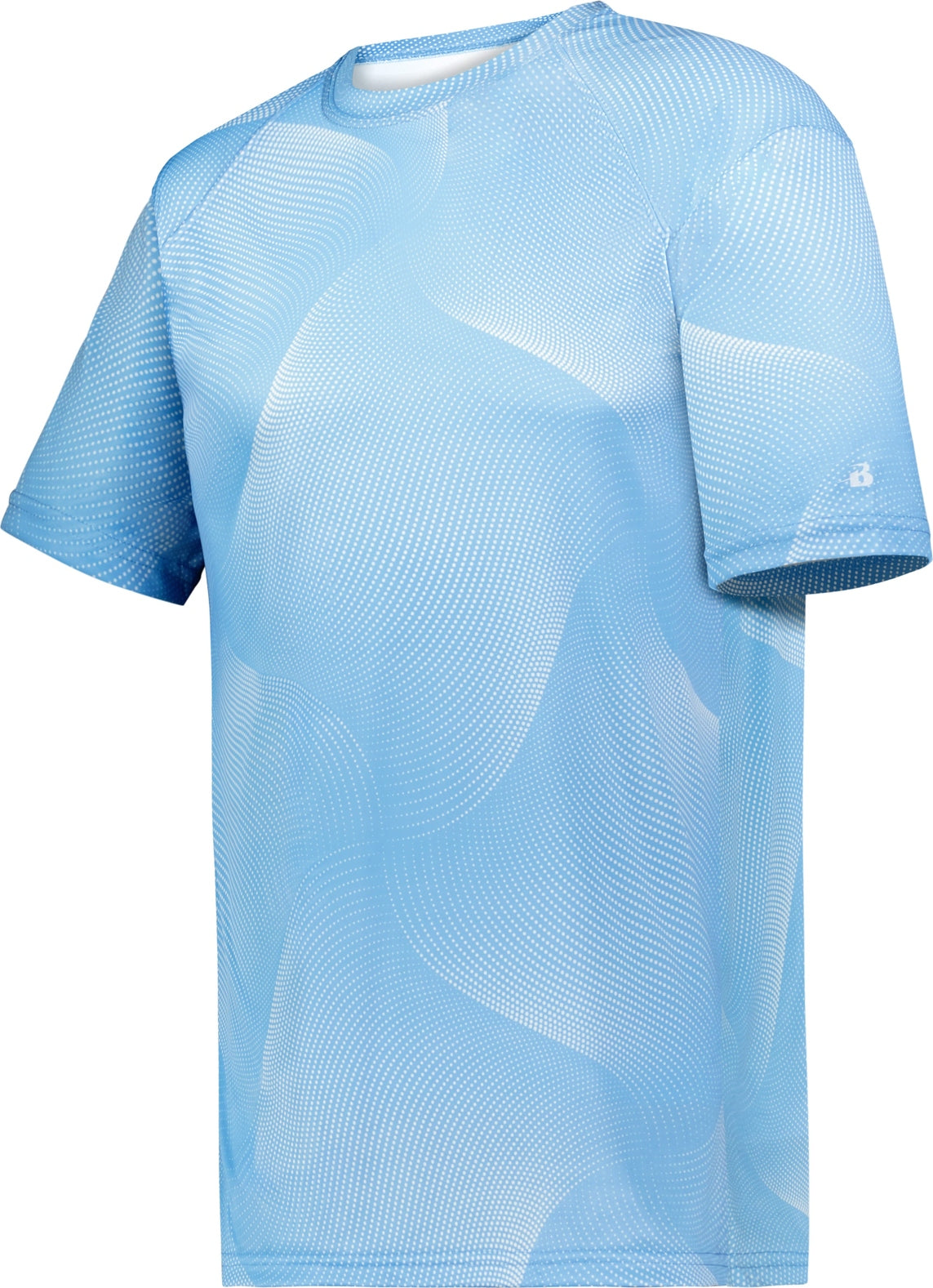 BA COLUMBIA BLUE WARP WARP TEE