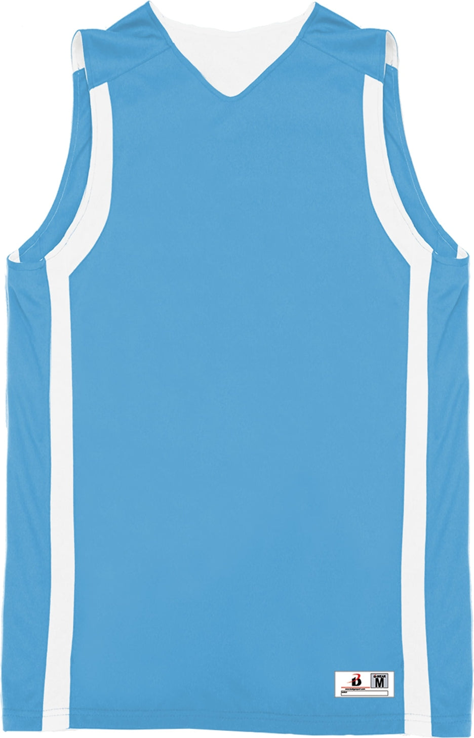 BA COLUMBIA BLUE/WHITE B-SLAM REV. YOUTH TANK