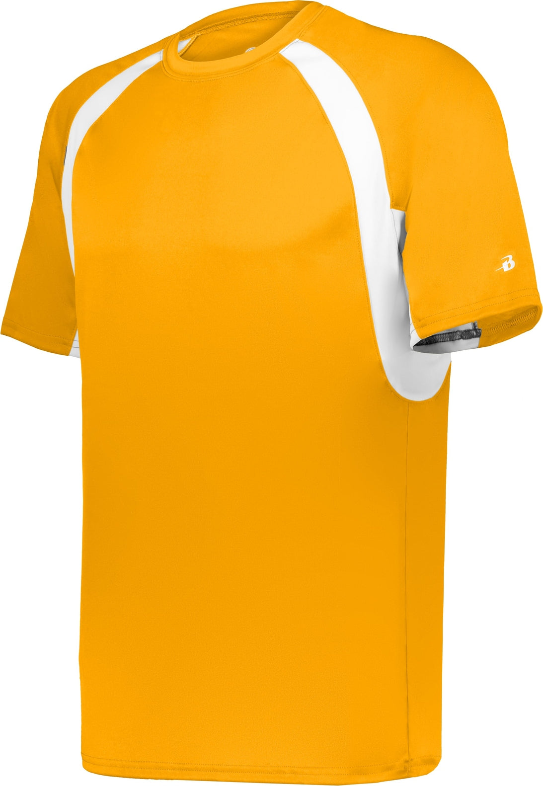 BA GOLD/WHITE YOUTH HOOK TEE