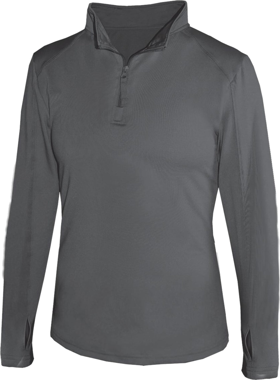 BA GRAPHITE 1/4 ZIP LADIES' LIGHTWEIGHT PU