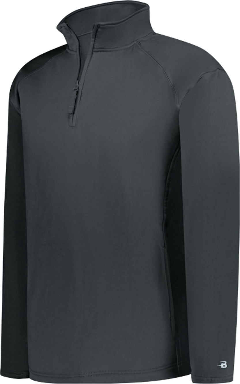 BA GRAPHITE PERFORMANCE FLEECE 1/4 ZIP PUL