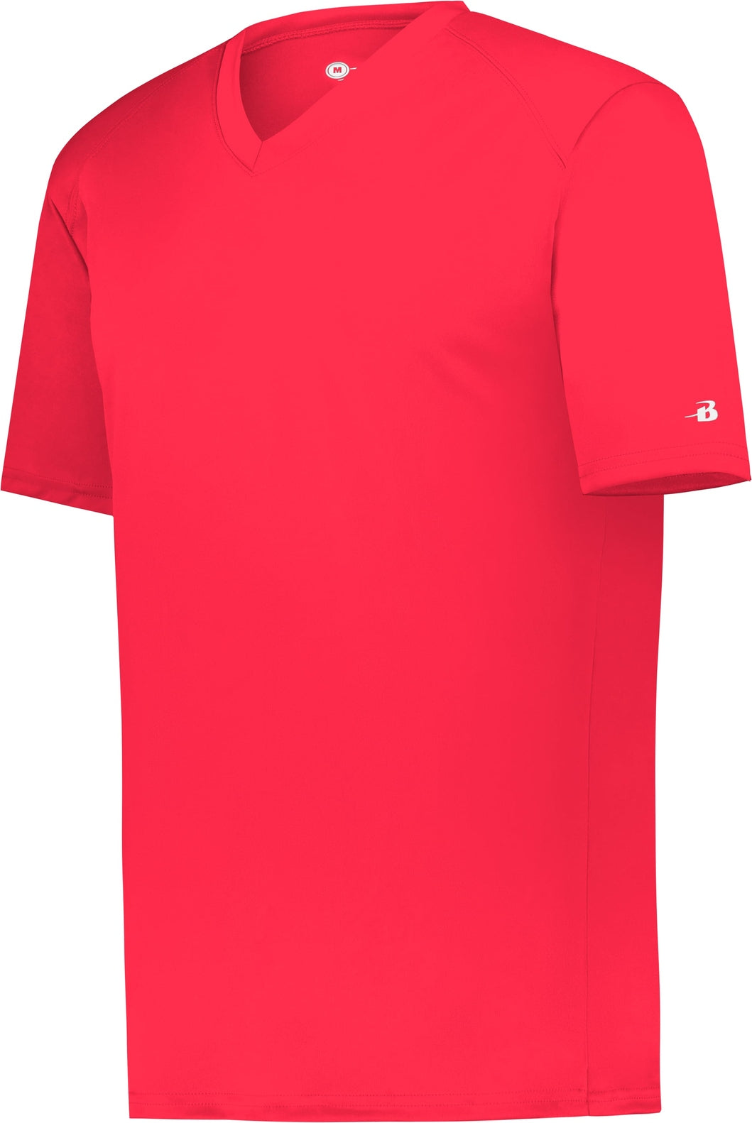 BA HOT CORAL YOUTH B-CORE V-NECK TEE