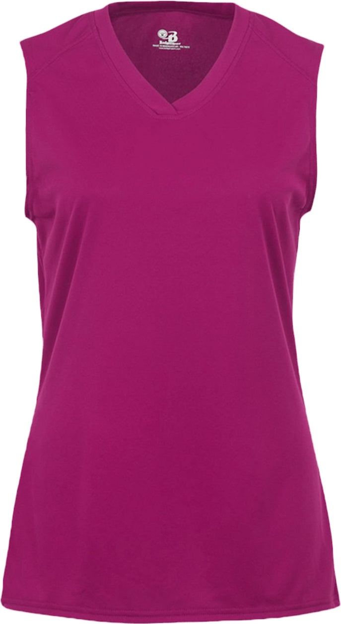 BA HOT PINK LADIES B-CORE SLEEVELESS TANK