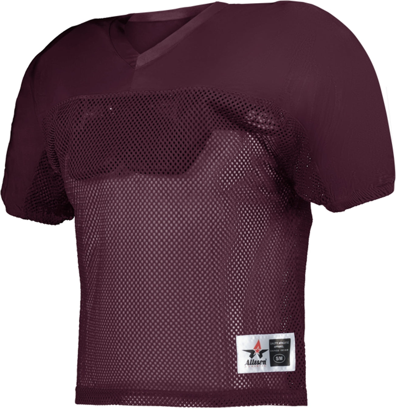 BA LIGHT MAROON YOUTH DAZZLE MESH PRACTICE