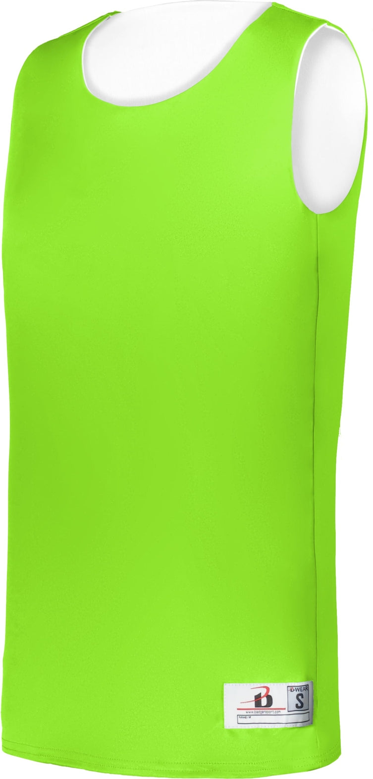 BA LIME/WHITE LADIES B-CORE REVERSIBLE JERSE