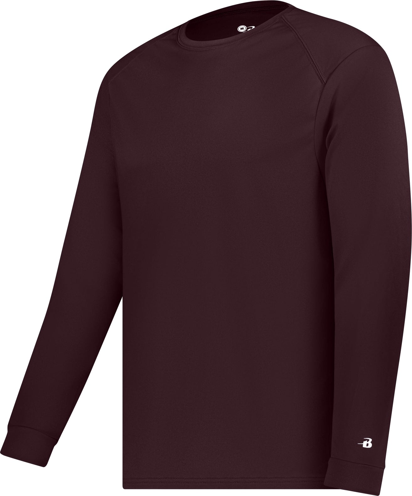 BA MAROON B-CORE L/S TEE