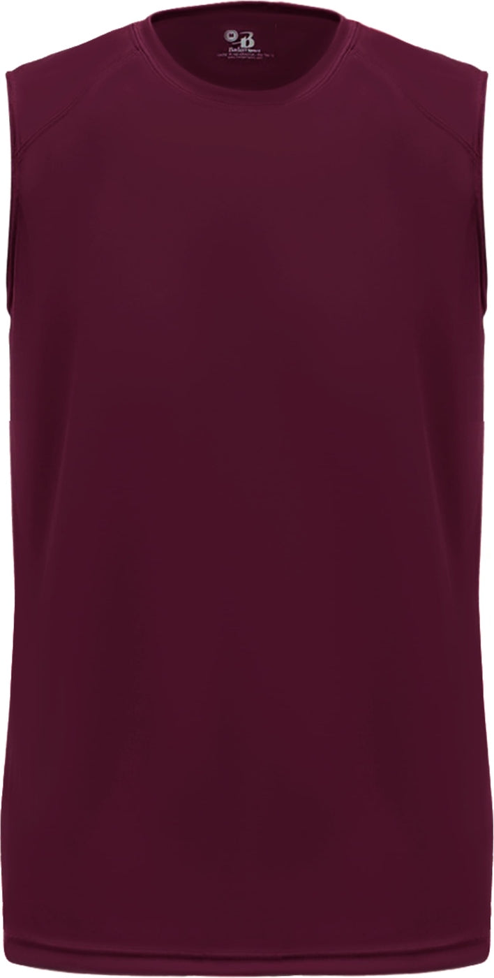 BA MAROON B-CORE SLEEVELESS TEE