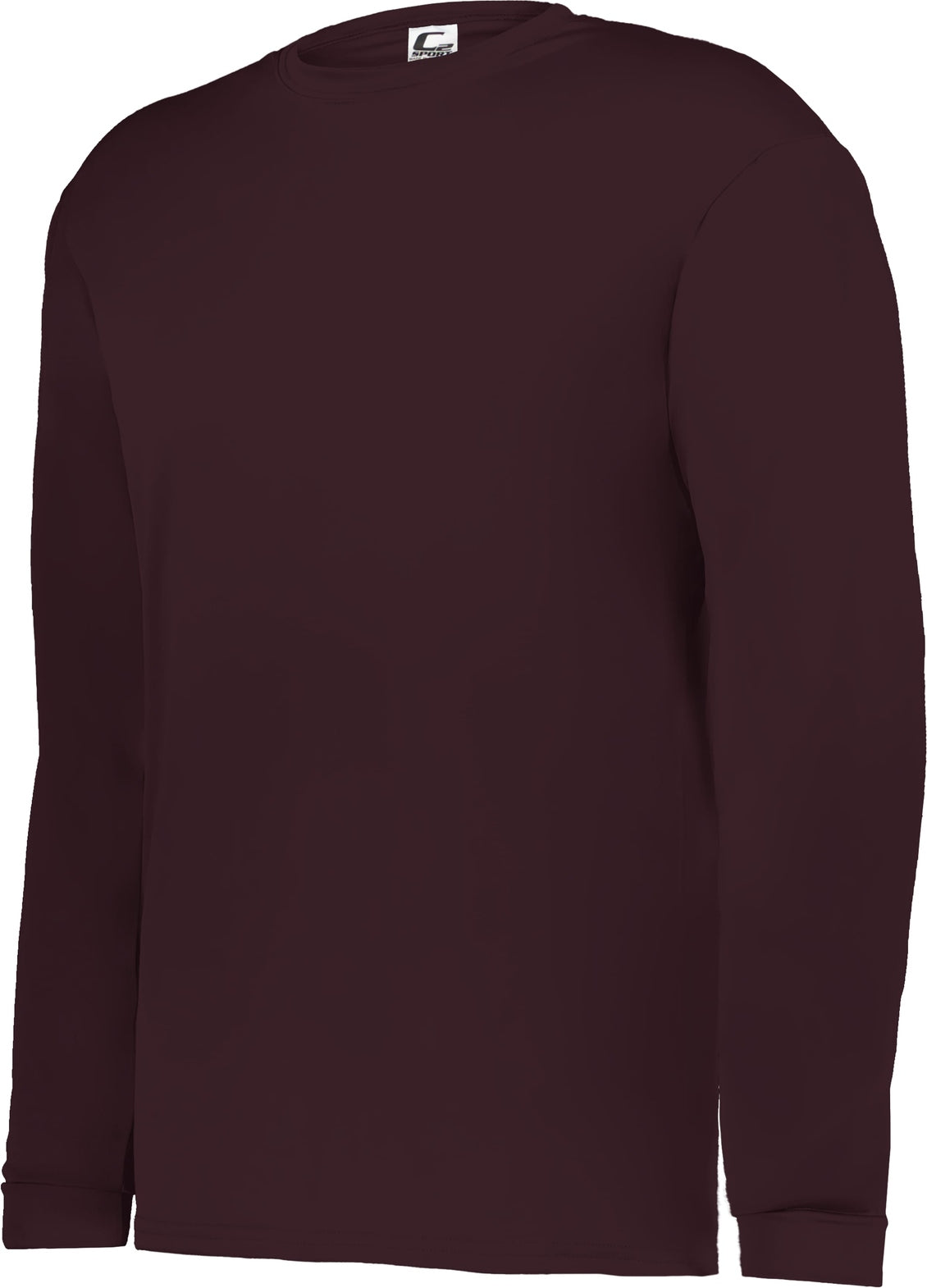 BA MAROON C2 L/S TEE