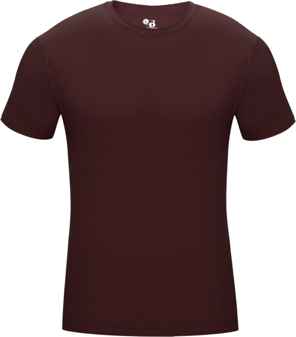 BA MAROON PRO COMPRESSION CREW