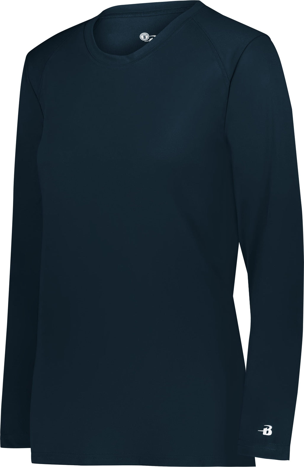 BA NAVY LADIES B-CORE L/S TEE