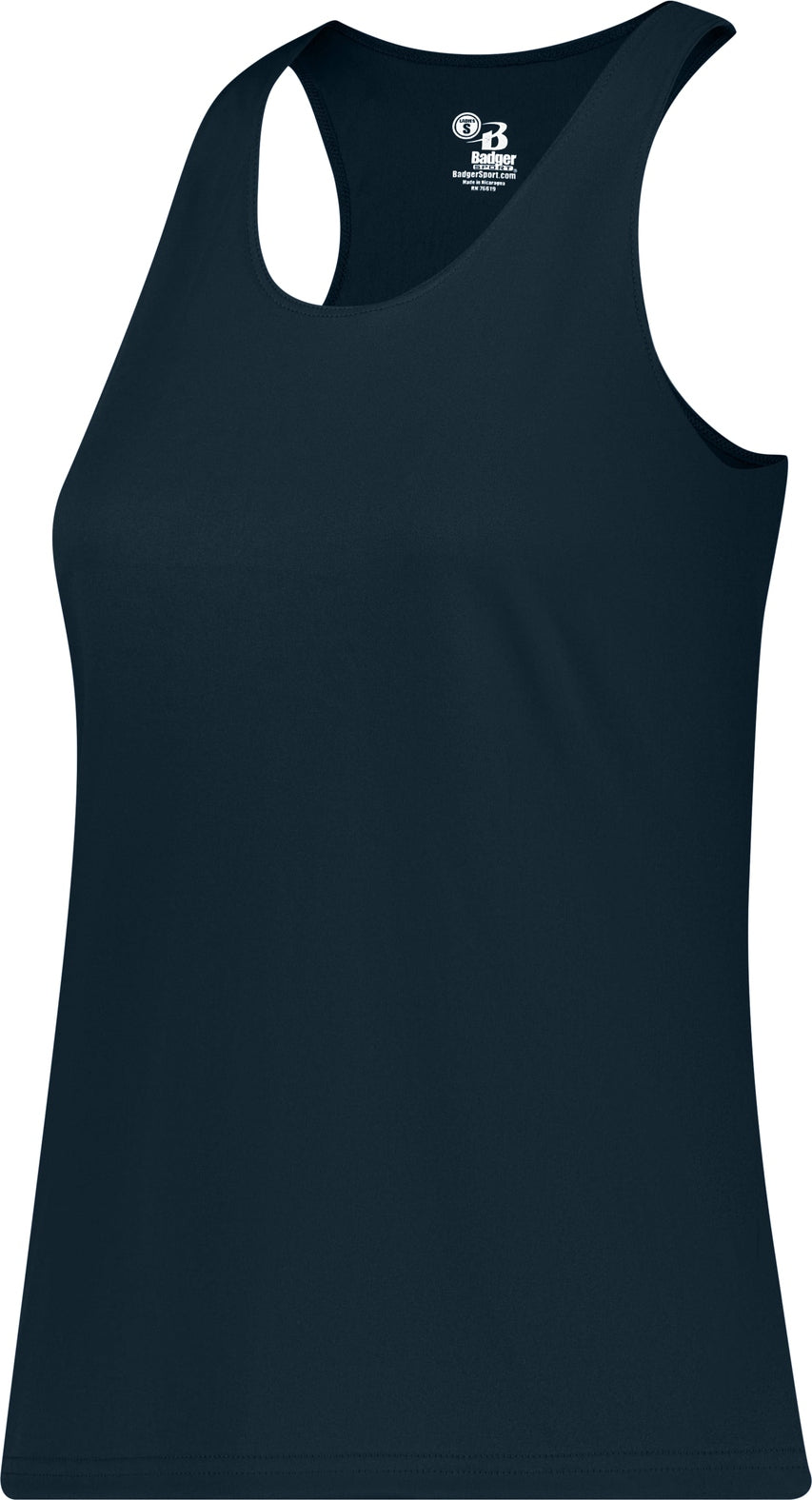 BA NAVY LADIES' RACERBACK TANK