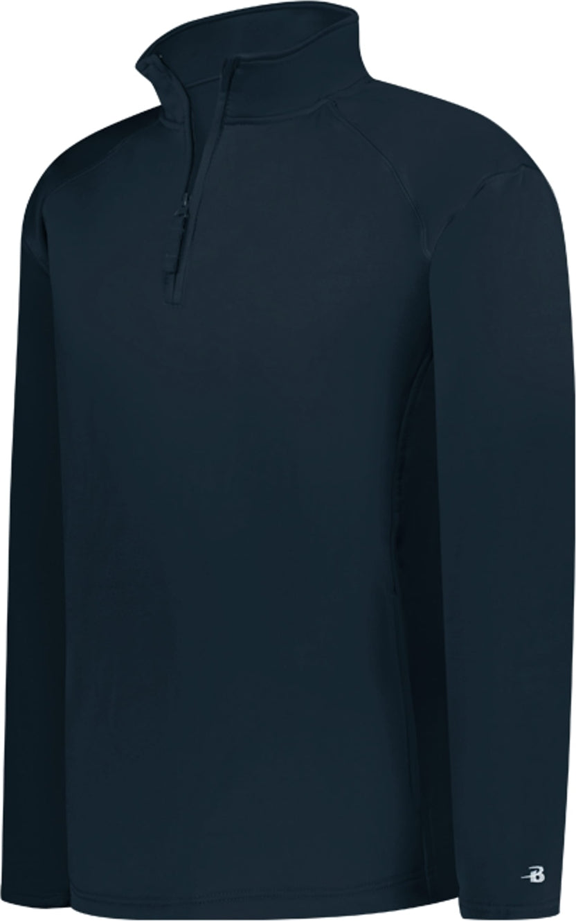 BA NAVY PERFORMANCE FLEECE 1/4 ZIP PUL