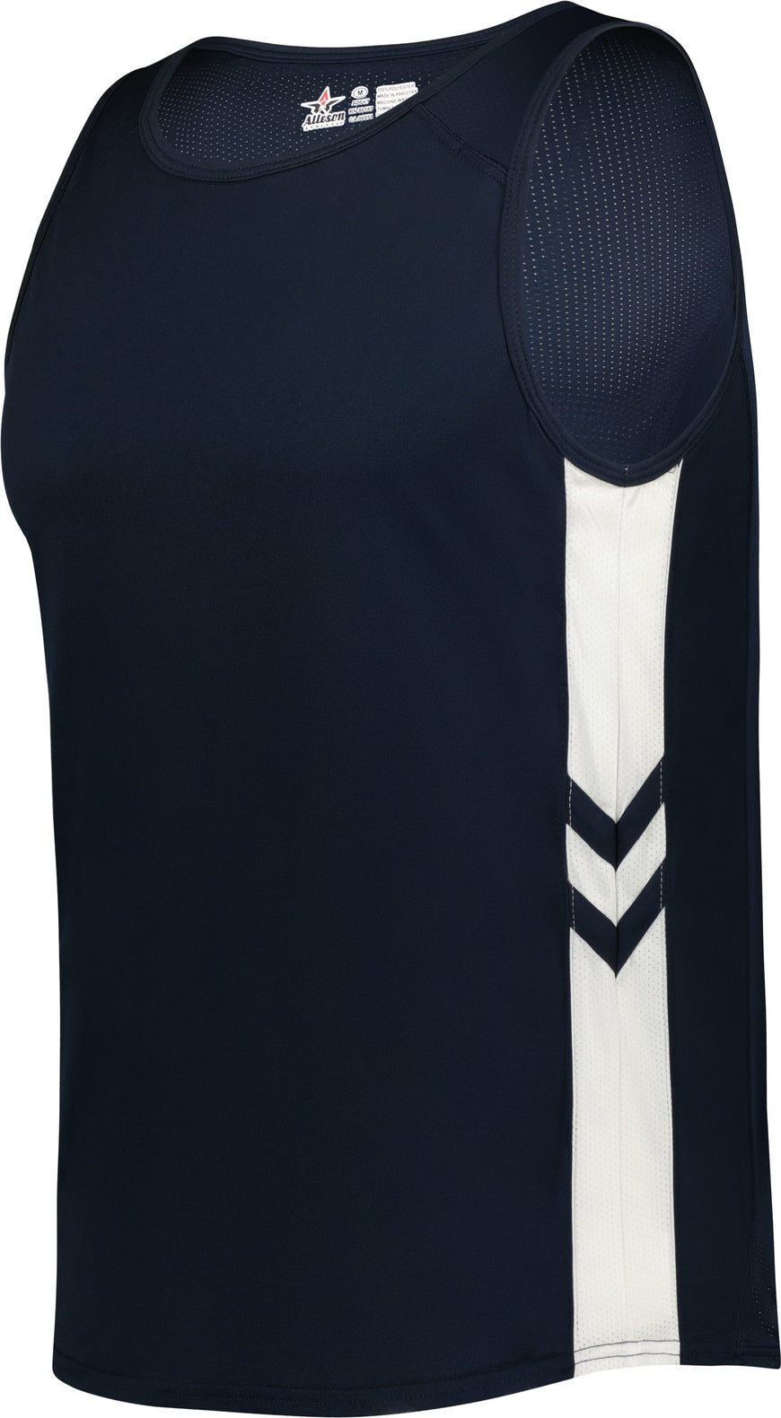 BA NAVY/WHITE MEDAL TRACK TOP