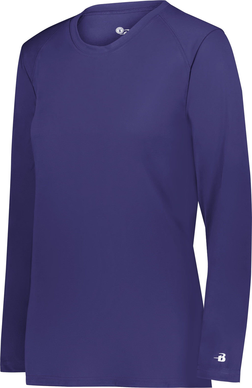 BA PURPLE LADIES B-CORE L/S TEE