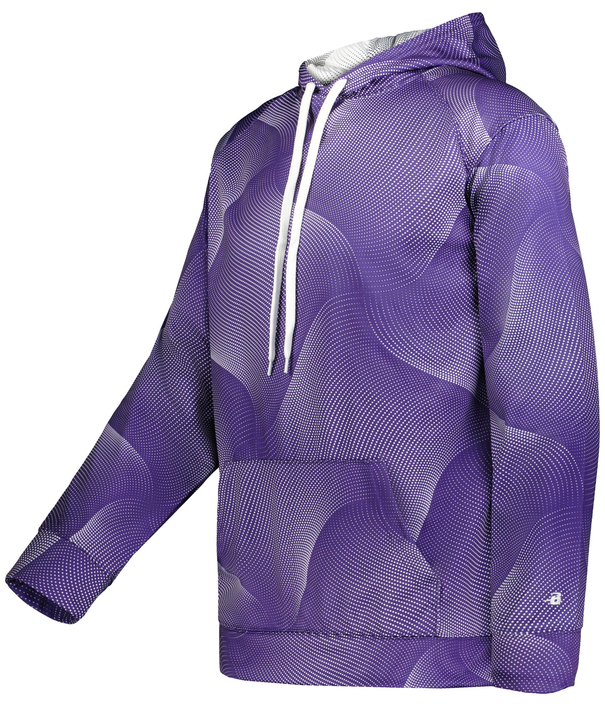 BA PURPLE WARP WARP HOOD