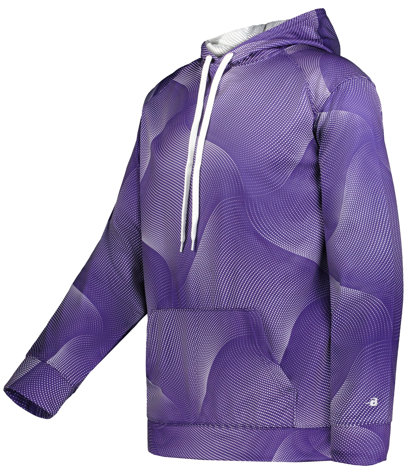 BA PURPLE WARP WARP HOOD