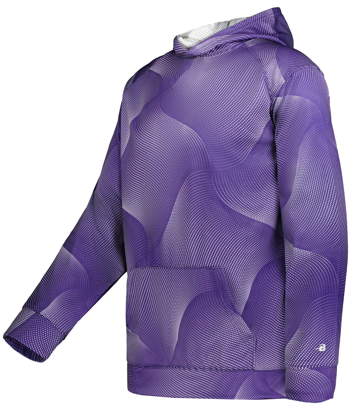 BA PURPLE WARP YOUTH WARP HOODIE