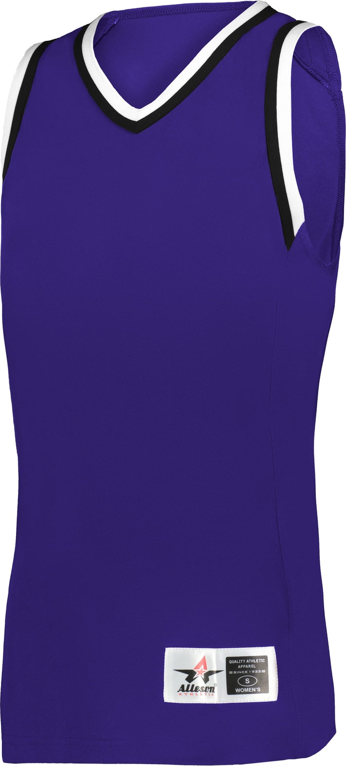 BA PURPLE/BLACK/WHITE GLIDE WOMEN'S BASKETBALL JERSE