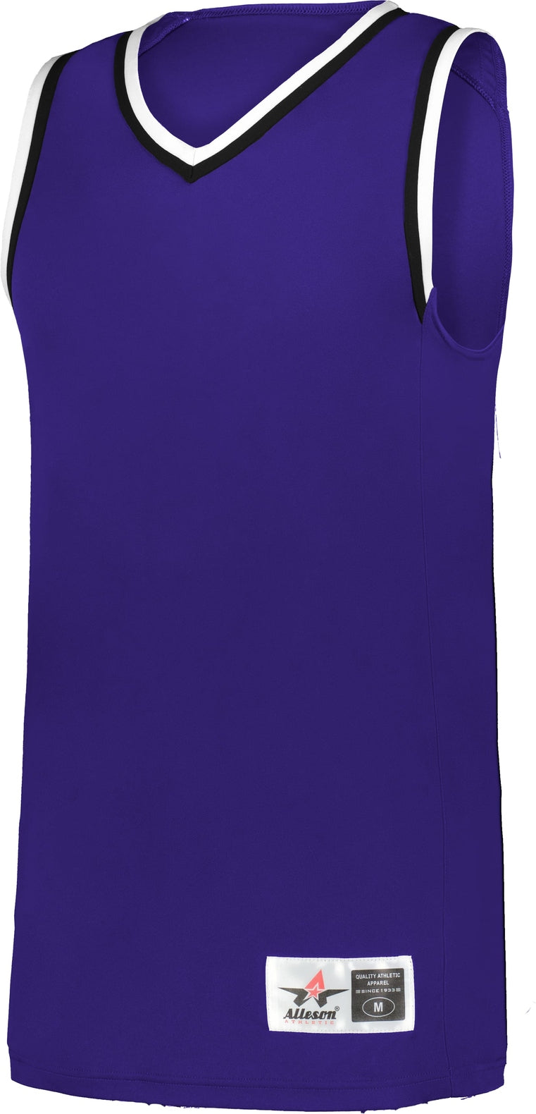 BA PURPLE/BLACK/WHITE GLIDE YTH  BASKETBALL JERSEY