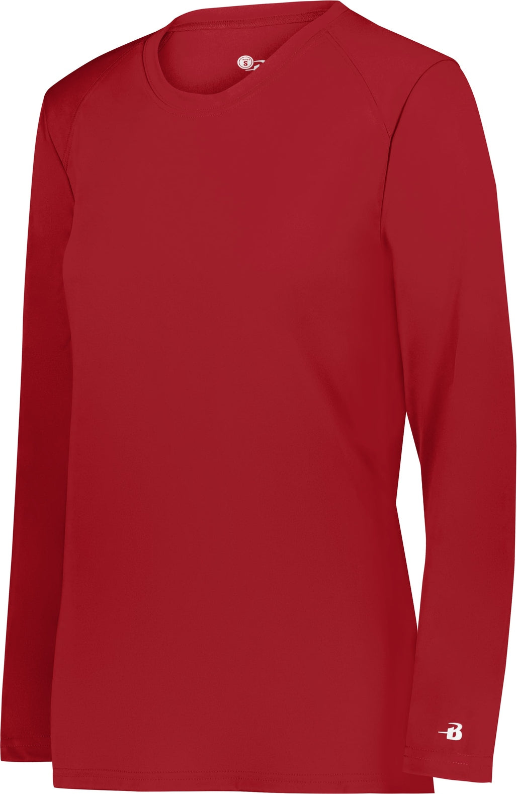 BA RED LADIES B-CORE L/S TEE