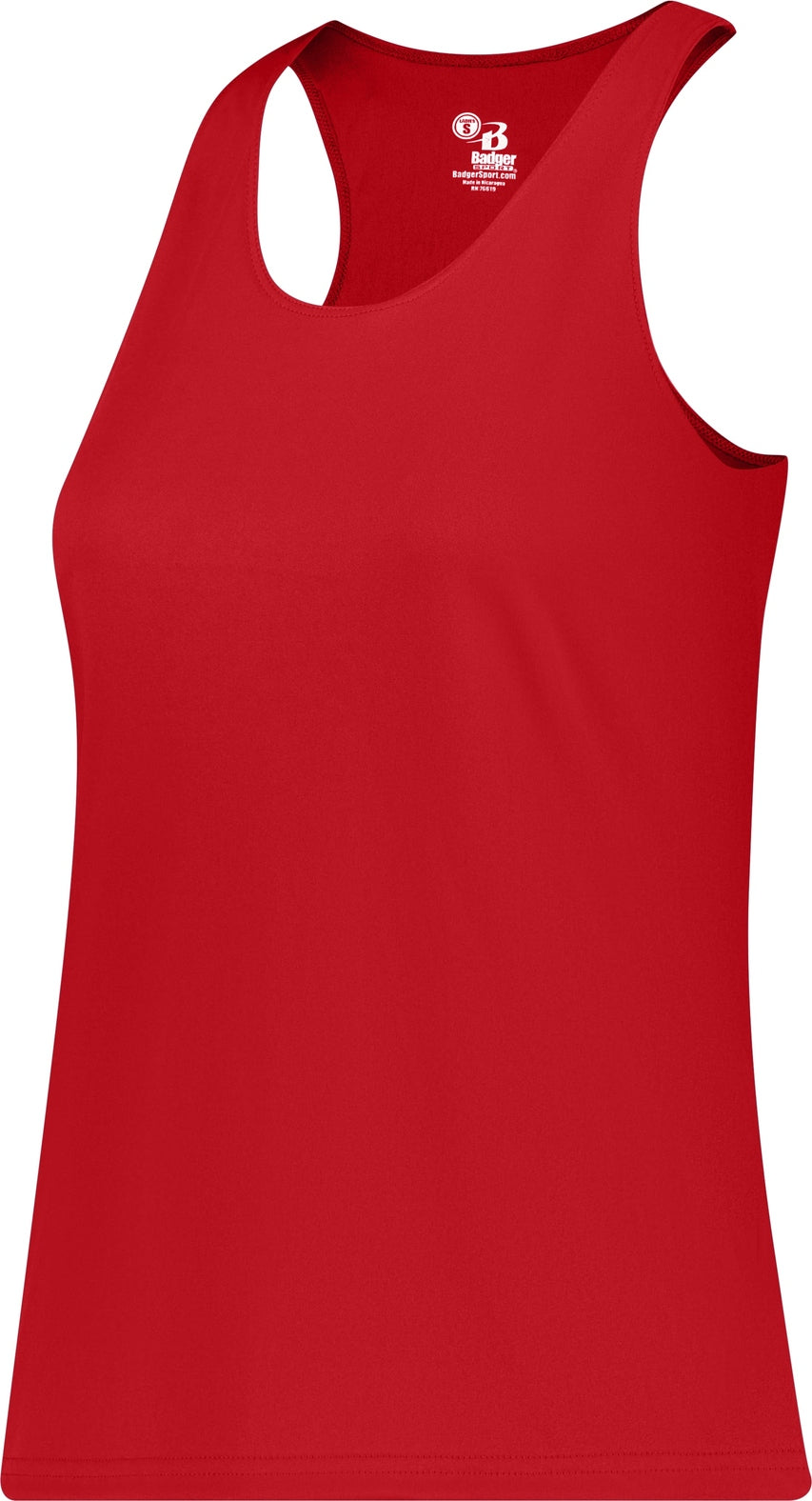 BA RED LADIES' RACERBACK TANK