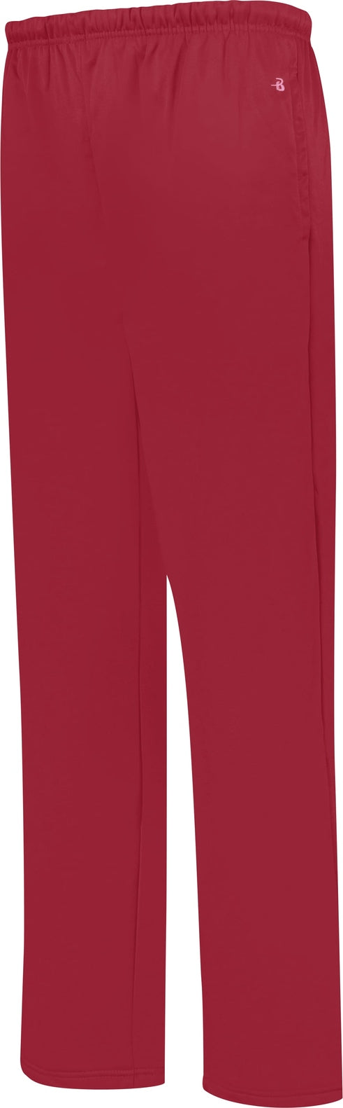 BA RED PERF. FLEECE OPEN BOTTOM PANT