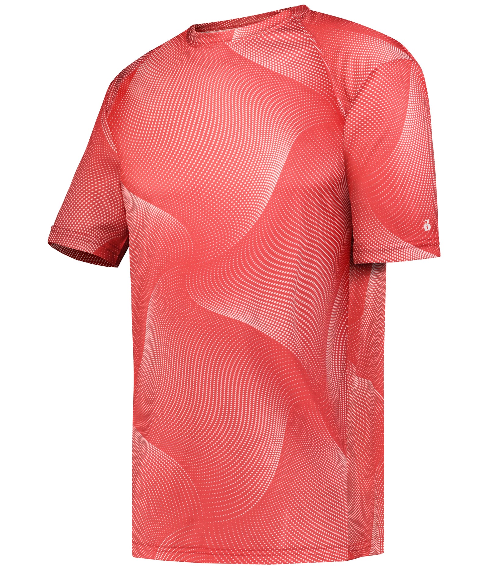 BA RED WARP WARP TEE