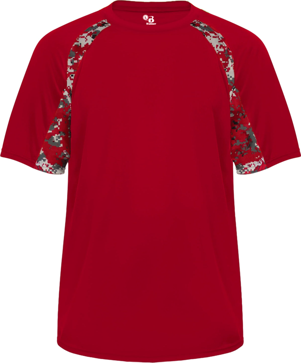 BA RED/RED DIGITAL DIGITAL HOOK TEE