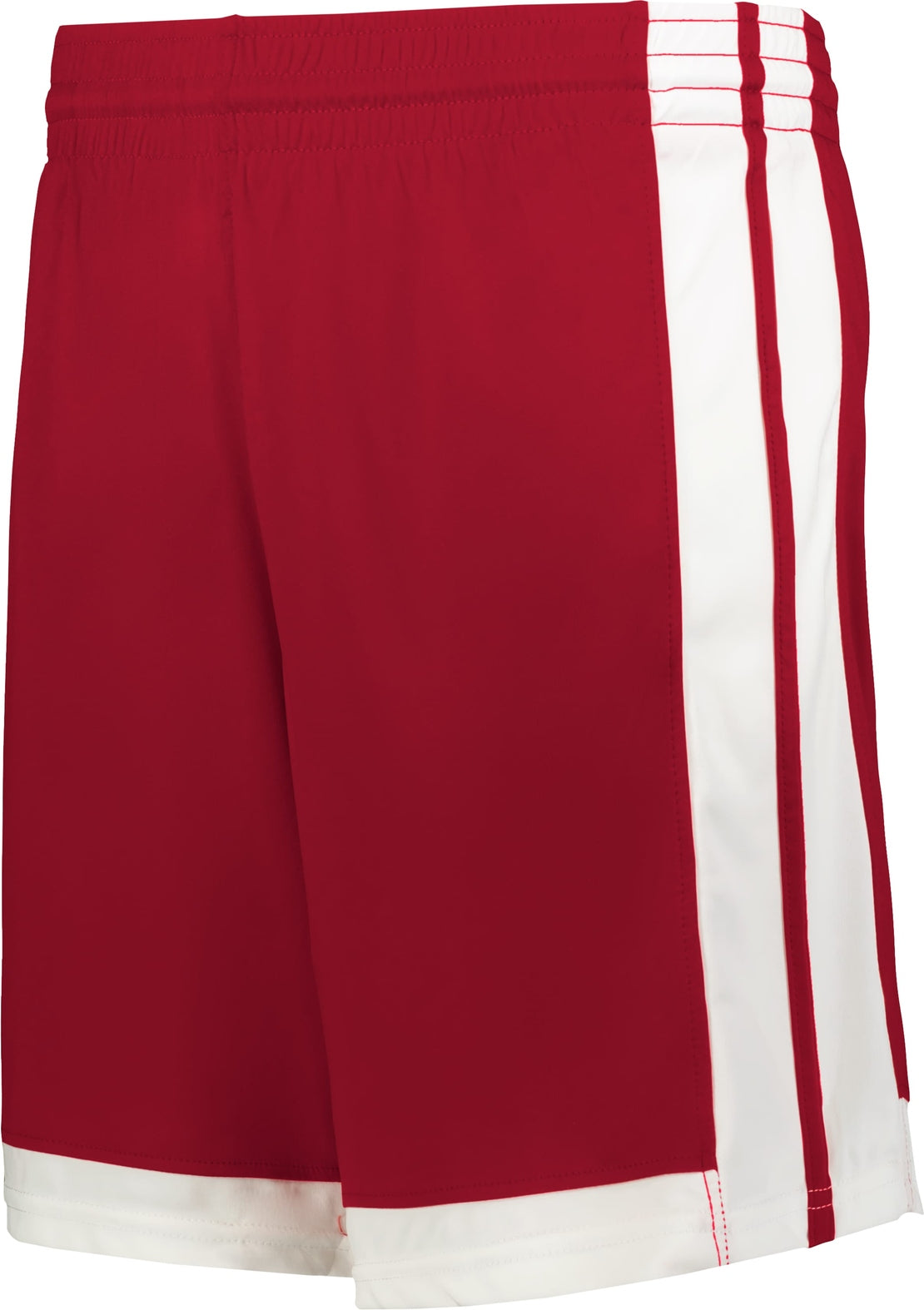 BA RED/WHITE BASKETBALL SHORTS