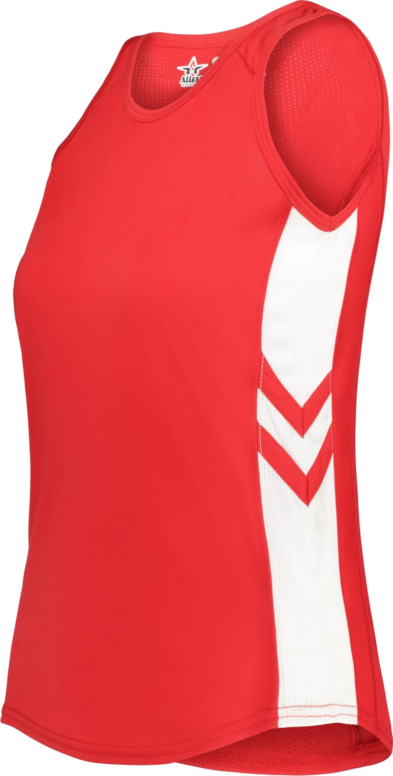 BA RED/WHITE LADIES MEDAL TRACK TOP