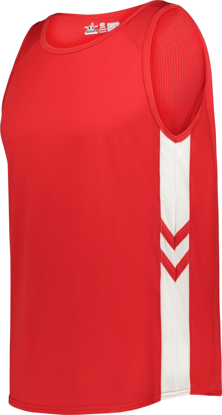 BA RED/WHITE MEDAL TRACK TOP