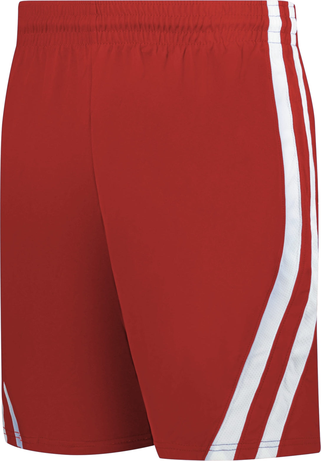 BA RED/WHITE YOUTH BASKETBALL SHORTS