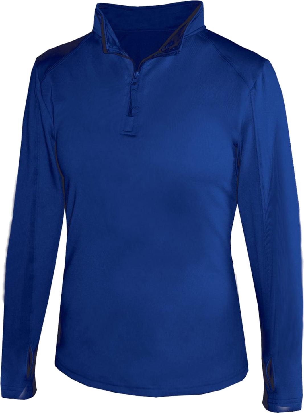 BA ROYAL 1/4 ZIP LADIES' LIGHTWEIGHT PU