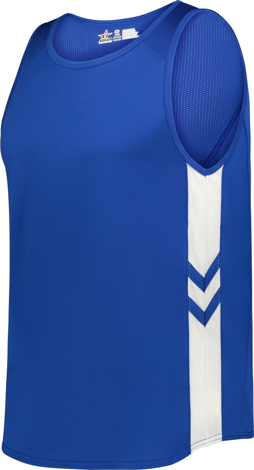 BA ROYAL/WHITE MEDAL TRACK TOP