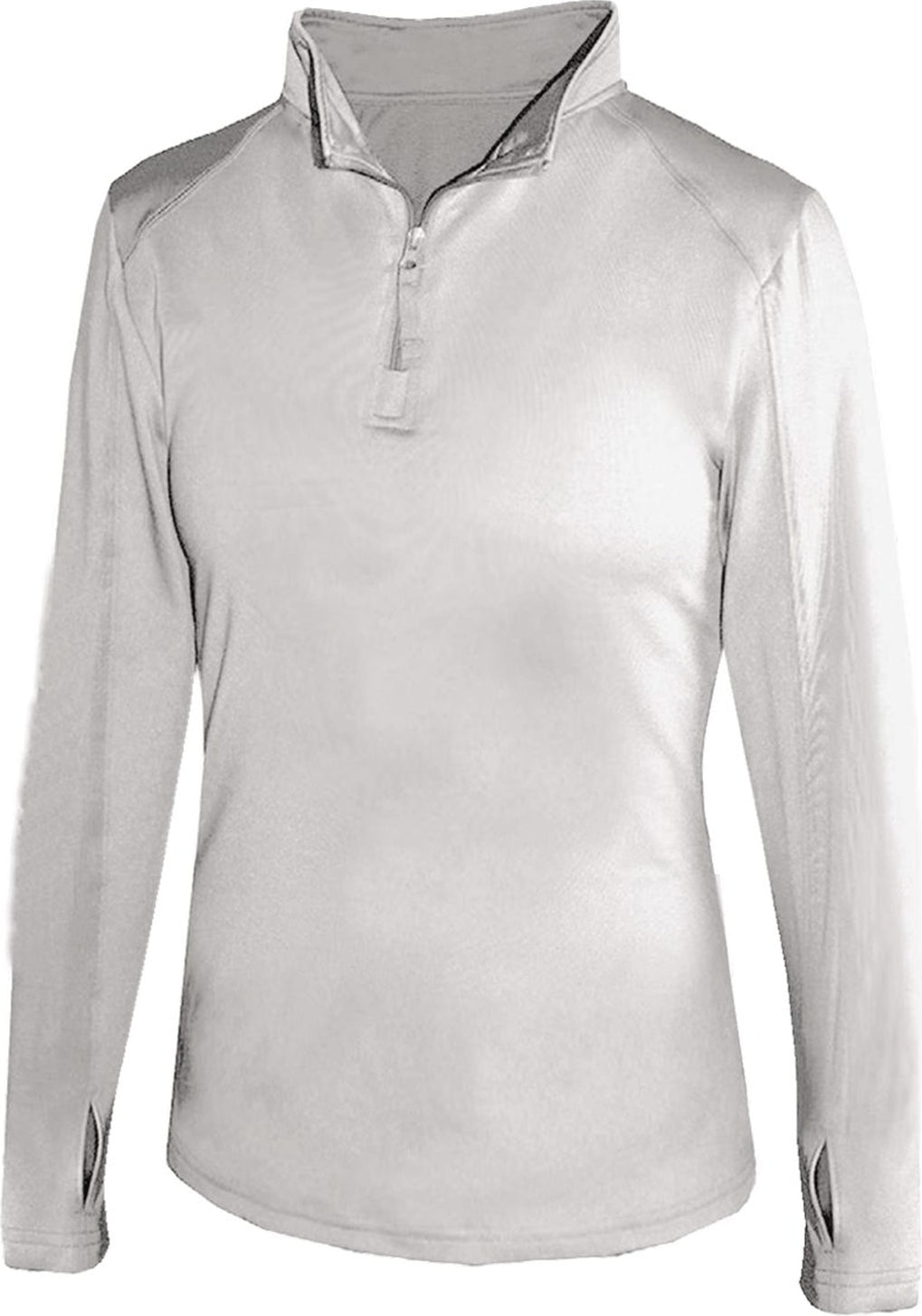 BA SILVER 1/4 ZIP LADIES' LIGHTWEIGHT PU