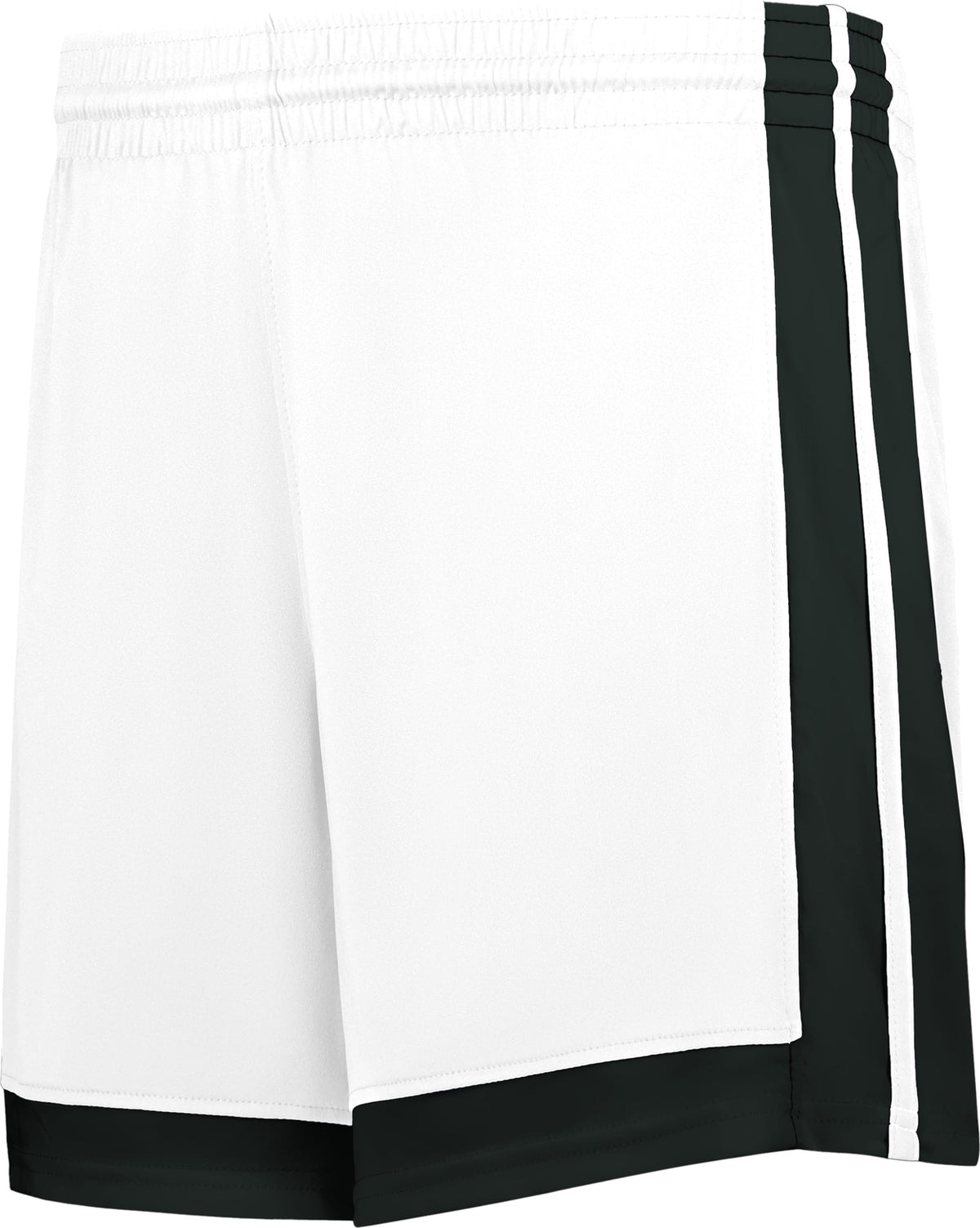 BA WHITE/BLACK BASKETBALL SHORTS