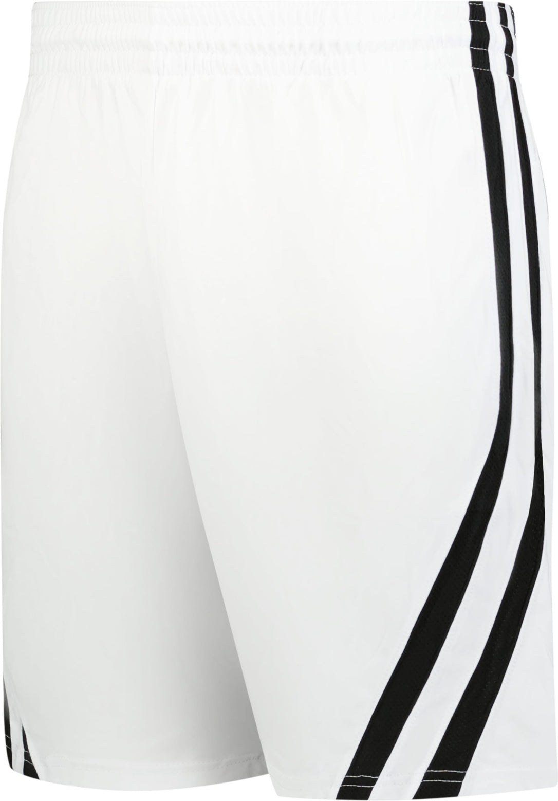 BA WHITE/BLACK BASKETBALL SHORTS
