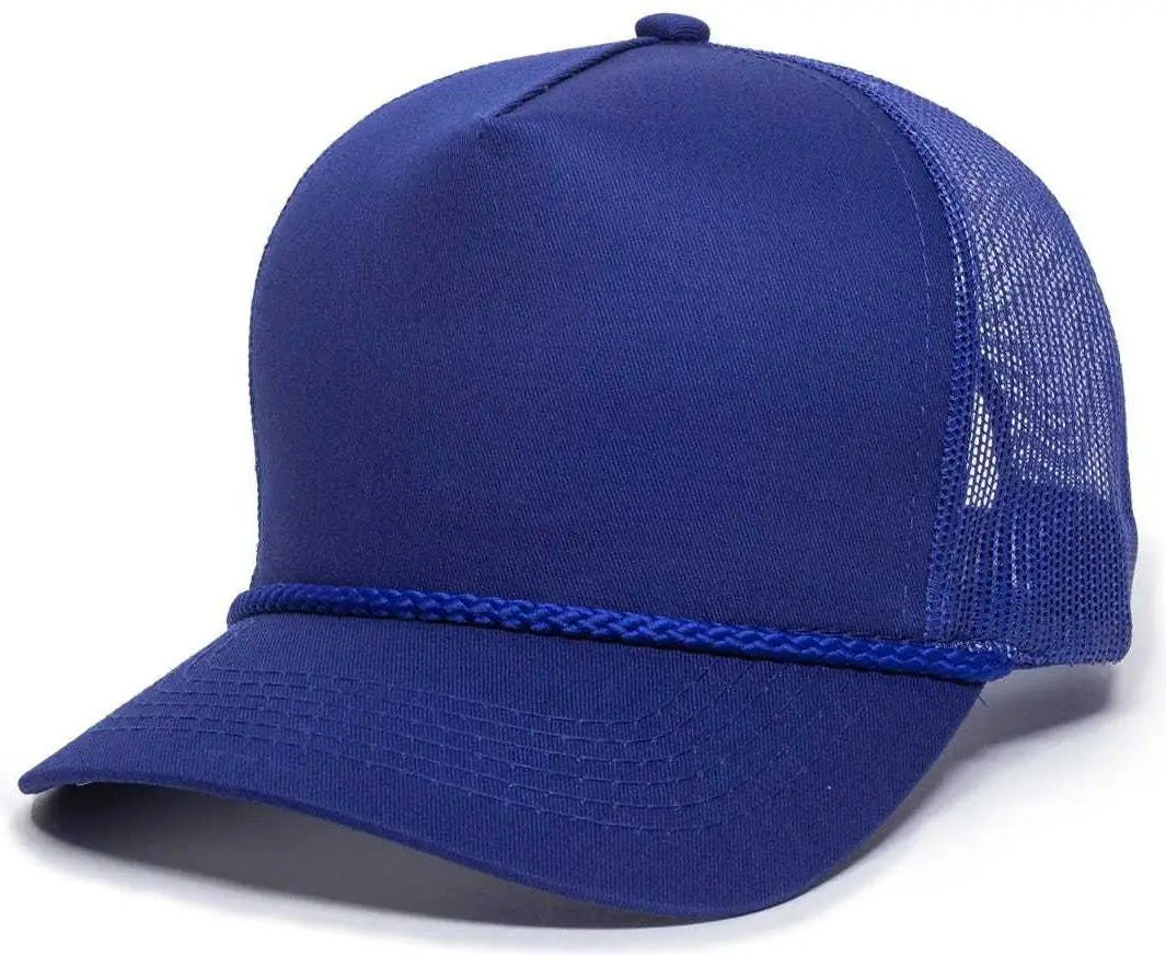 Oc Sports Gl-155 Adjustable Mesh Back Cap - Royal - 6 7/8’’ - 7 1/2’’
