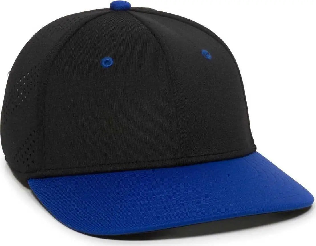 Oc Sports Air25 Flexible Fitting Cap - Black Royal - 6 3/8’’ - 3/4’’