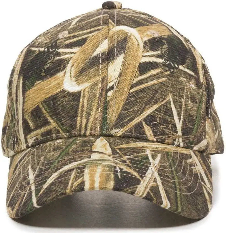 Oc Sports 350 Adjustable Cap - Mossy Oak Shadow Grass Blades - 6 7/8’’ - 7 1/2’’