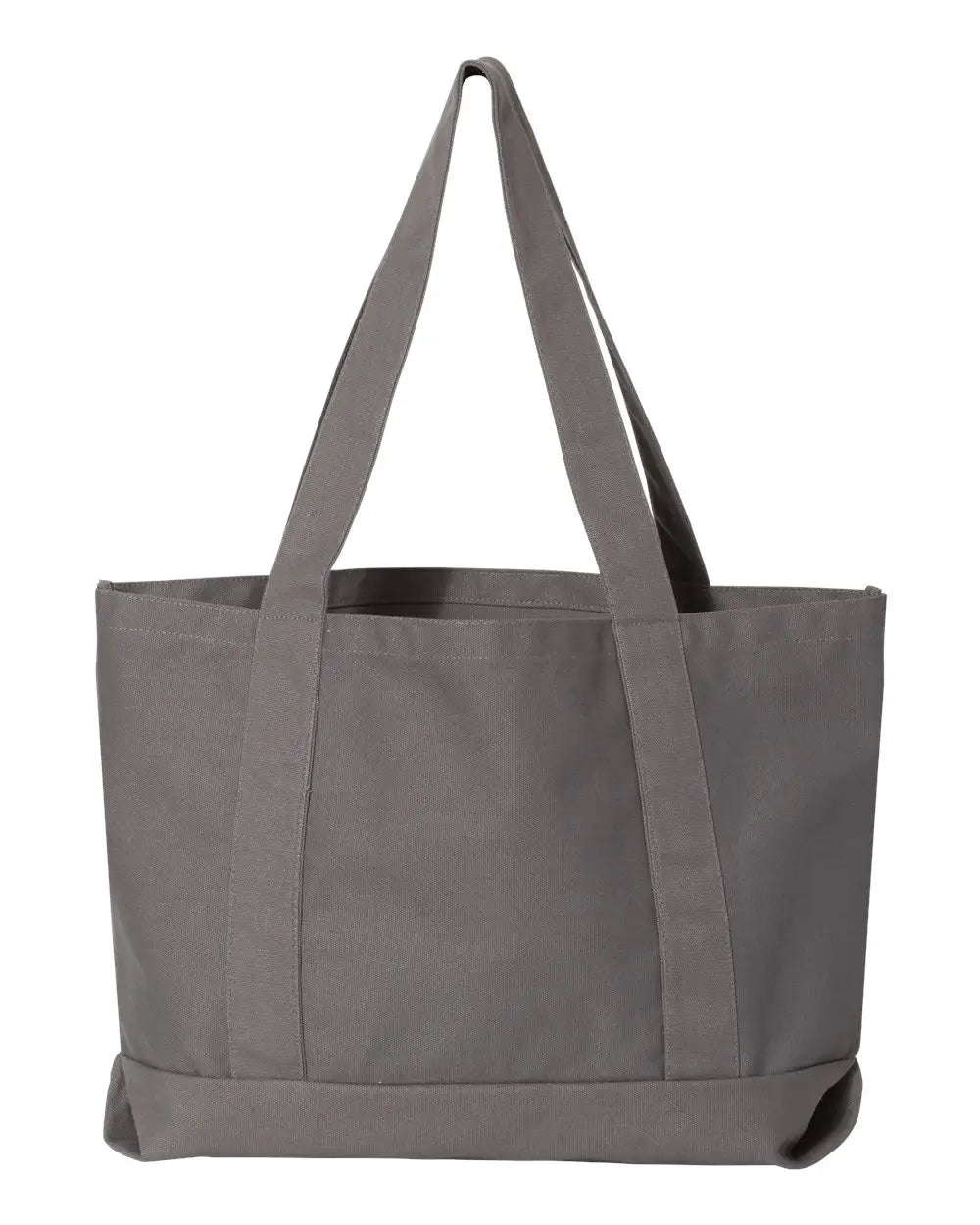Liberty Bags 8870 Seaside Cotton Pigment Dyed Resort Tote - Grey - Gray / one Size Fits Most