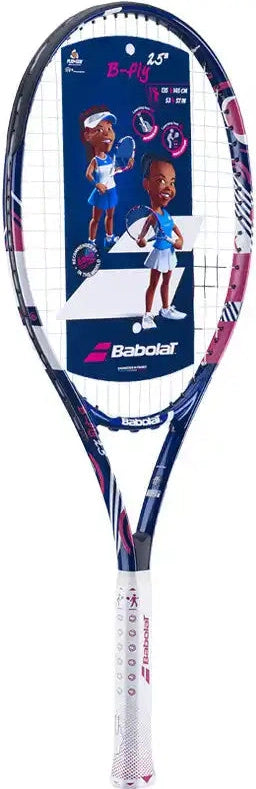 Babolat B’ Fly 25 Junior Strung 2023 - Purple Teal