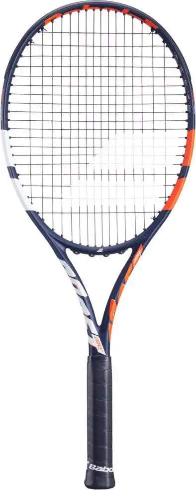 Babolat Boost Drive (strung) (2025) Tennis Racket - Dark Blue Orange