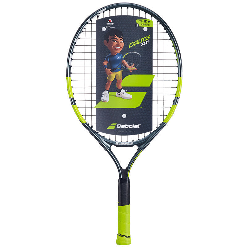 Babolat Carlitos Junior 21 (strung) - Gry / Os