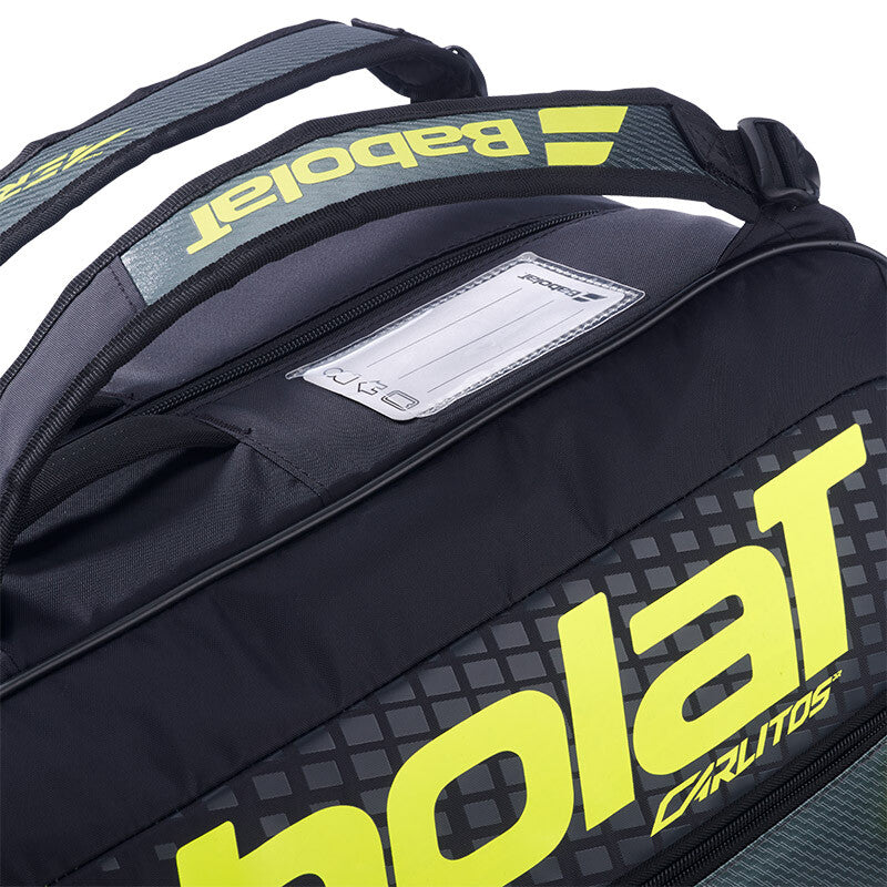 Babolat Carlitos Junior Rh (2026) (black/yellow) - Gy/yl / Os